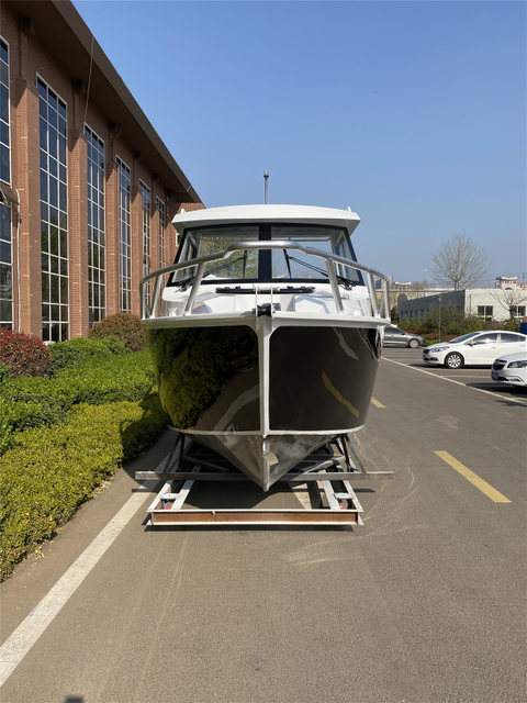 6.25m 21ft kapal layar bot laju mewah aluminium cuddy cabin bot nelayan untuk dijual