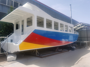 15m x 4m Monohull Aluminium Boat Penumpang