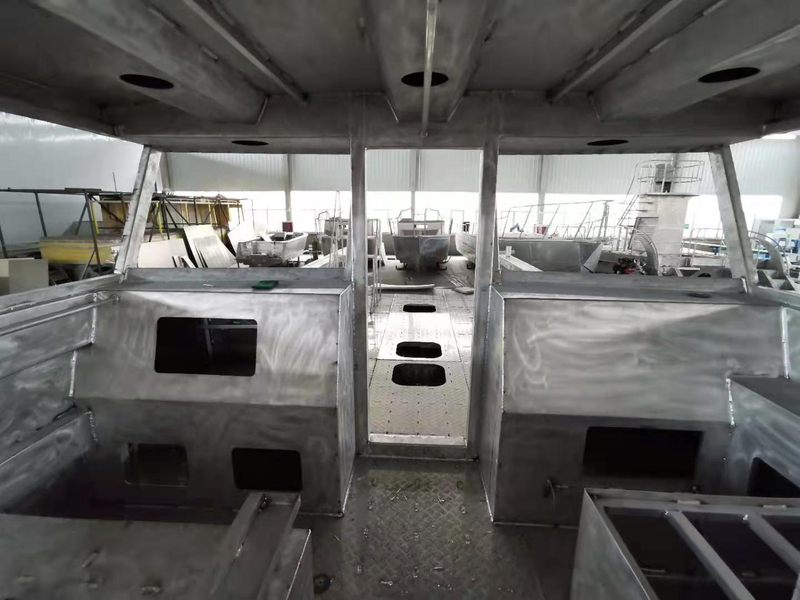 Kraf Pendaratan Bot Bawah 10m/33ft V Bawah Kraf Pendaratan Bot Aluminium