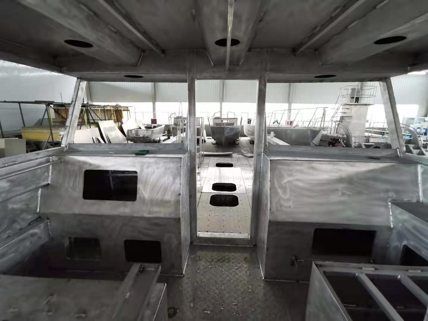 Kraf Pendaratan Bot Bawah 10m/33ft V Bawah Kraf Pendaratan Bot Aluminium