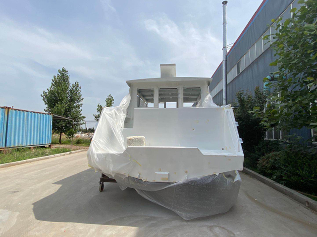 Kraf Pendaratan Bot Laju Mewah Aluminium 9m Kraf Pendaratan Kapal Layar Penumpang Memancing