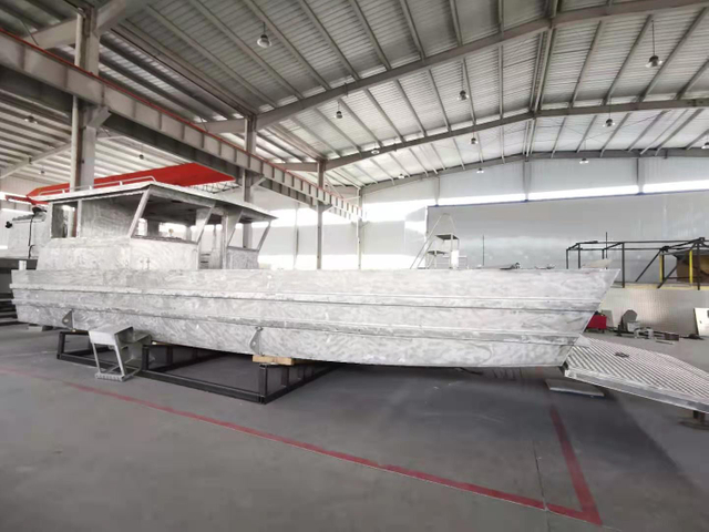 Kraf Pendaratan Aluminium Flat 11x4m Untuk Dijual