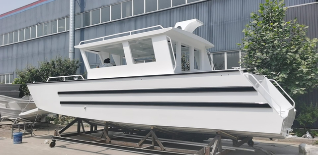 30 kaki 9m Aluminium 3 Tan Muatan Pulau Harapan Kelajuan Kabin Kerja Bot Memancing Kraf Mendarat untuk Dijual